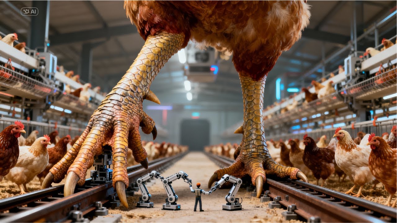 Why Dong Tao Chickens Have Giant Legs | Inside a Robotic Mega Farm