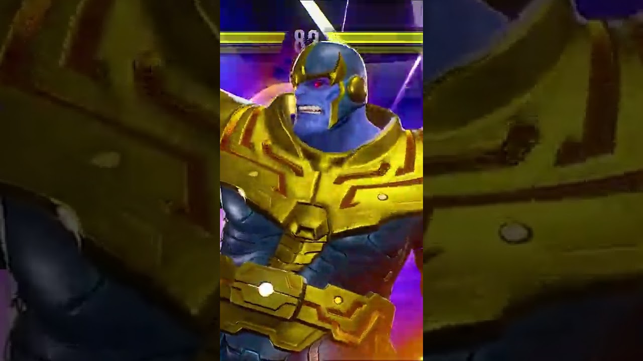 Thanos Vs Hulk | Marvel vs Capcom: Infinite