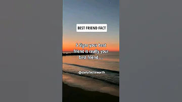 5 Signs Your Best Friend is Really Your Best Friend #shorts #psychologyfacts #subscribe