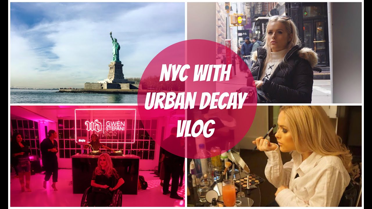 VLOG: NYC with Urban Decay || Jordan Bone
