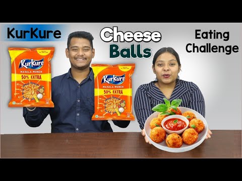 KURKURE CHEESE BALL EATING CHALLENGE | FOOD CHALLENGE | FOOD EATING COMPETITION