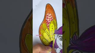 This is TOO satisfying… 🧚‍♀️ Rainbow Coloring #satisfying #coloringadventure #relaxing