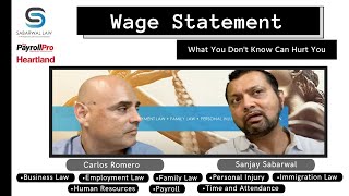1.1. Wage statements and the mistakes a lot of small businesses make