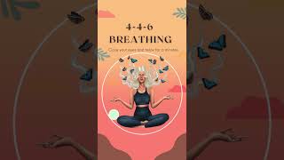 *4-4-6* Breathing Exercise to Relieve Anxiety *First aid*