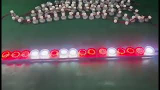 6014-RGB+W :60mm AC24V/127V Auto 1-16 series RGB+W N2 program light