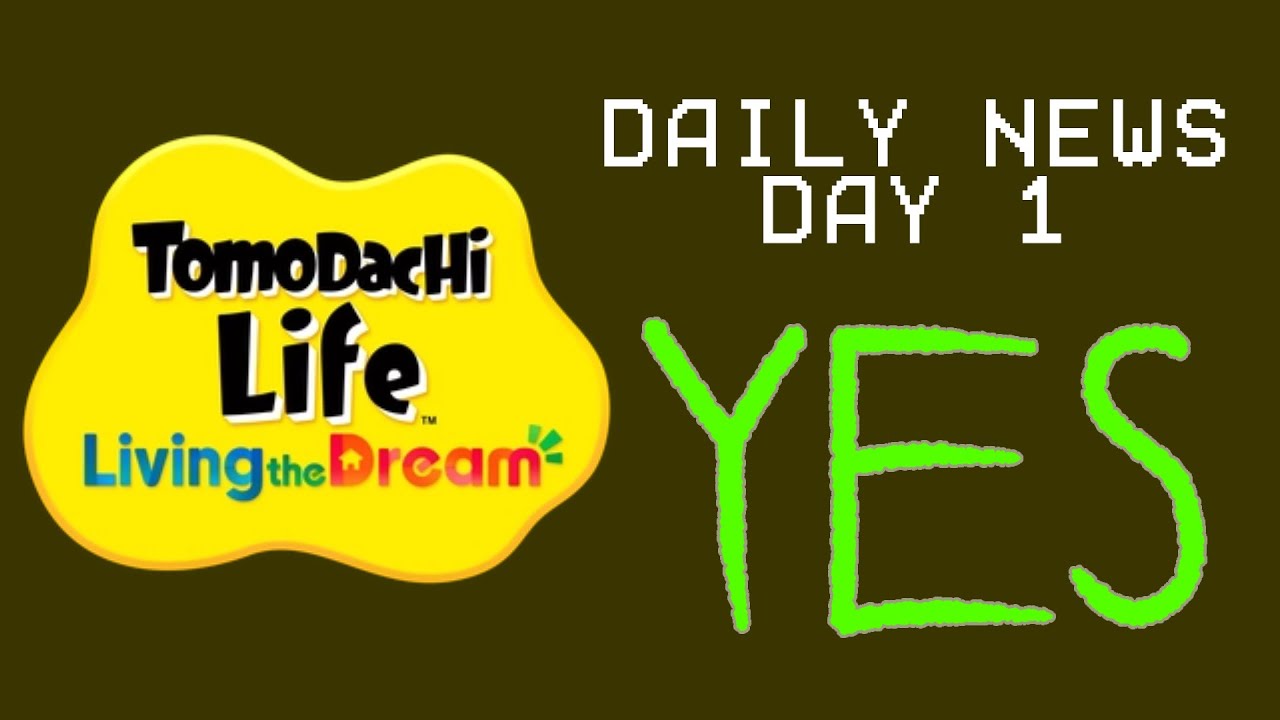 Tlltd Daily Tomodachi Life LTD News (Day #1): TLLTD DIRECT ANNOUNCEMENT ...
