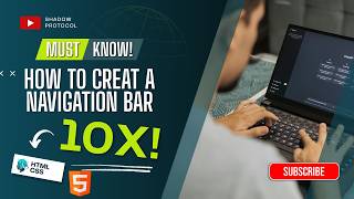 The Modern Edge: Build a Modern Animated Navbar with HTML CSS & JS (2026 Guide) the last video