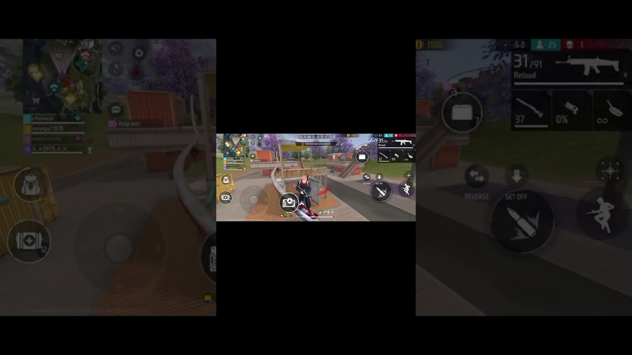 Free fire BR Rank Push 💯🔥