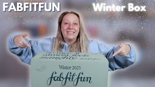 My CUSTOMIZED FabFitFun Winter Box | Over a $300 value but received a broken item | Subscription Box