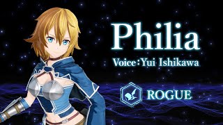 Sword Art Online Fractured Daydream  Philia Trailer