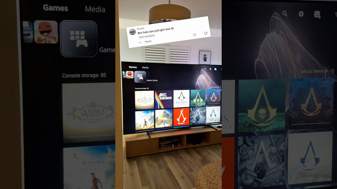 Как мне установить 85 игр на PS5 Pro?! 