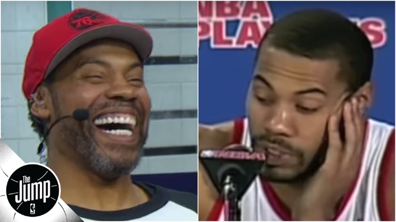 Rasheed Wallace was a guest instructor at Sunday's Knicks practice