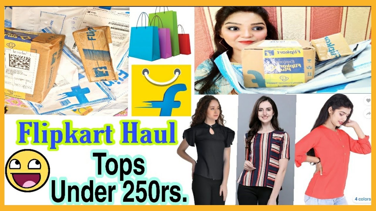 LETEST AND TRENDY FLIPKART TOPS HAUL Under Rs.250 🤷 Only Flipkart