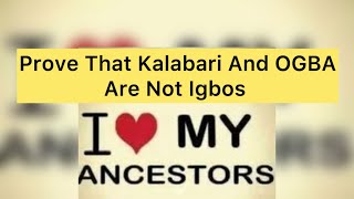 Our Ancestors Are Ndigbo But I Accepted The Lies That We’re Not Igbos Even When We Speak Igbo