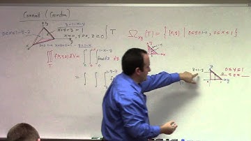 Multivariate Calculus: Lecture 36: nontrivial triple integrals