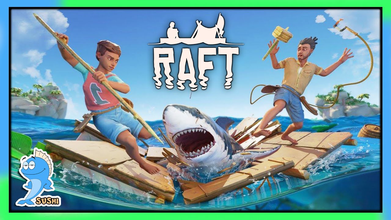 Cùng chơi Raft 1.0 # 13: Khám phá hòn đảo toàn robot - youtube