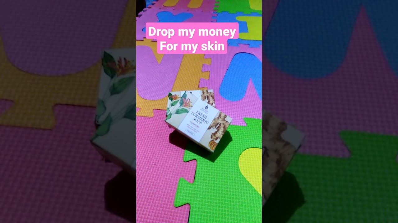 Mela FRESH TURMERIC SOAP for my dark spots skin 