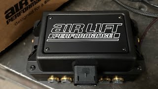 Airlift 3p install on the bagged trucks