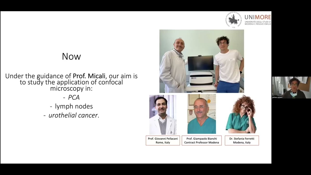 Use of Confocal Microscope in Microscopy in Robot-Assisted Radical Prostatectomy-Dr Stefano Puliatti