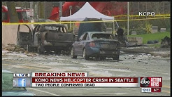 KOMO TV station chopper crashes near Space Needle in Seattle