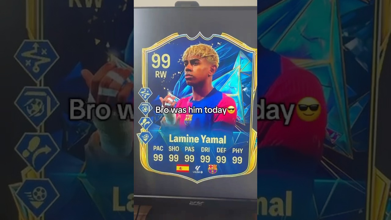 Lamine Yamal Was Unreal vs Inter 🇪🇸💎 | What Should His TOTS Rating Be? 