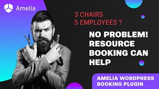 Resource Booking in Amelia WordPress Booking Plugin