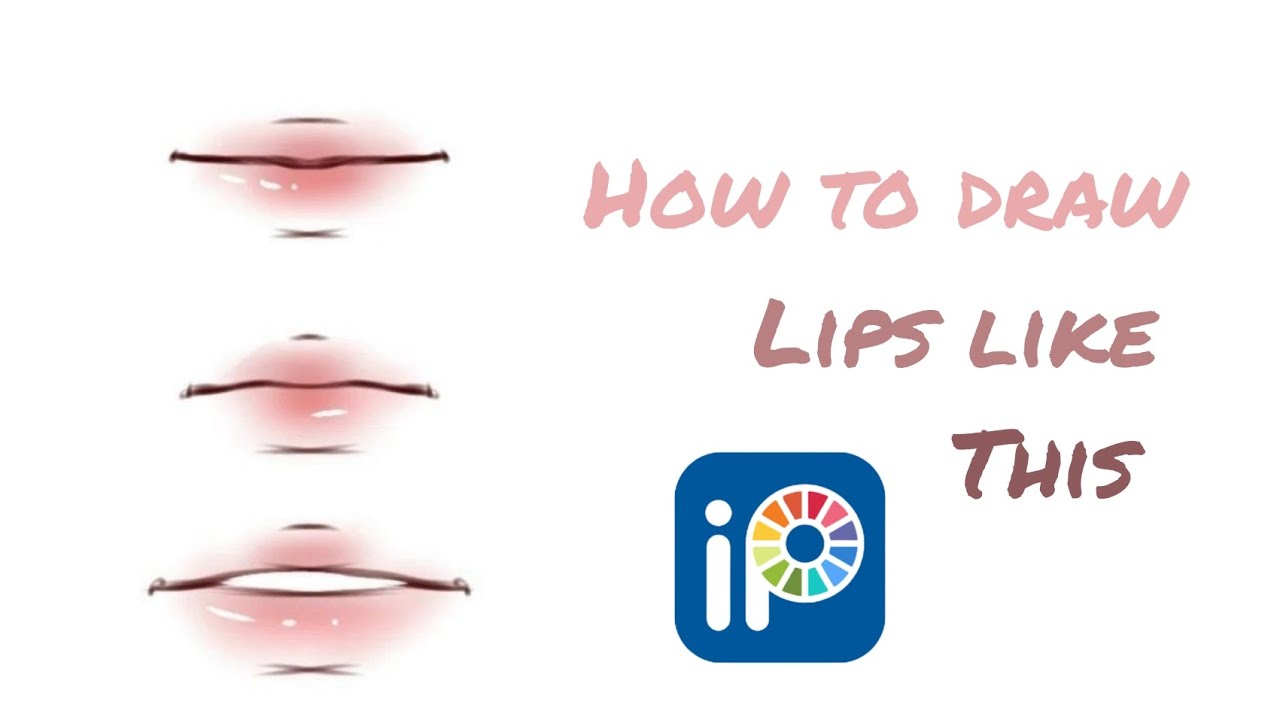 How to draw lips | ibispaint - YouTube