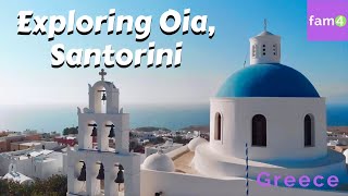 Visual Tour of Oia, Santorini (Ep. 69) - Family Travel Channel