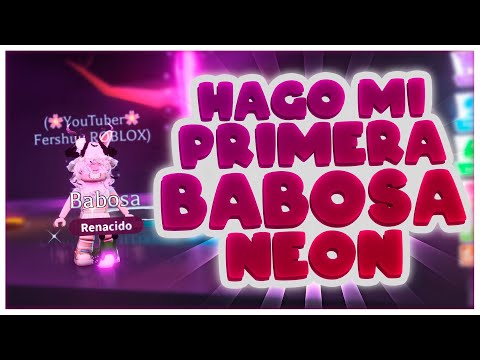 HAGO mi PRIMERA 🐌BABOSA NEON en ADOPT ME - ROBLOX