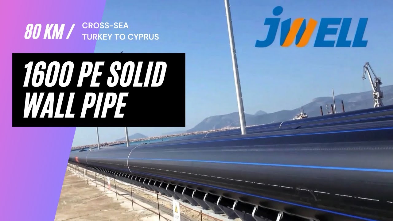 Jwell 1600mm PE Solid Wall Pipe Extrusion Line