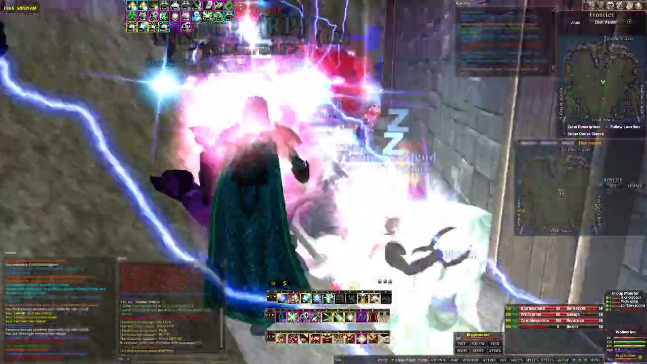 Dark Age of Camelot 2022 Live Mid BG action