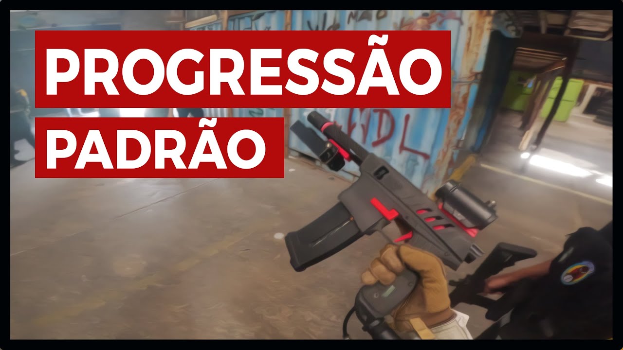 PROGRESSÃO NO PADRÃO - CAMPO GALPÃO AIRSOFT EM GUARULHOS SP