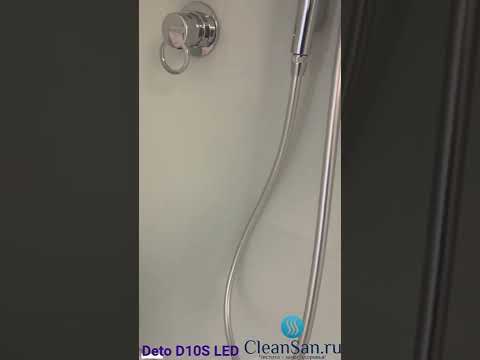 Краткий обзор душевой кабины Deto D10S LED