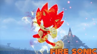 Fire Sonic (Sonic Frontiers mod)