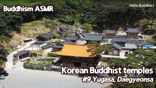 불교 ASMR : 한국의 불교 사찰 - 유가사, 대견사 | 휴 9 | 불상 명산 여행 문화 힐링 평화