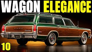 The 10 Most Beautiful American Wagons of the 1970s: Woodgrain, Chrome and V8 Power