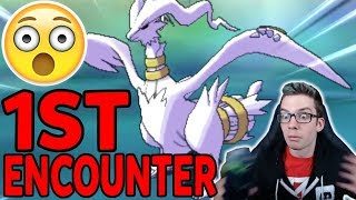 *FIRST* ENCOUNTER SHINY RESHIRAM! Shiny Legendary Pokemon Reaction! Pokemon Ultra Sun & Ultra Mo screenshot 1