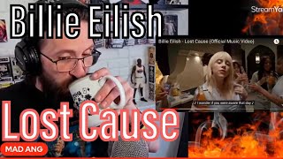 METALHEAD REACTS| Billie Eilish - Lost Cause (Official Music Video) TWERKING!??