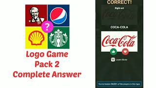 Logo game Pack 2 General Logos Complete Answer