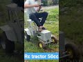 diy rc tractor 50cc #shorts #howto #diy #tractor #rccar #rcconstruction #rctractor