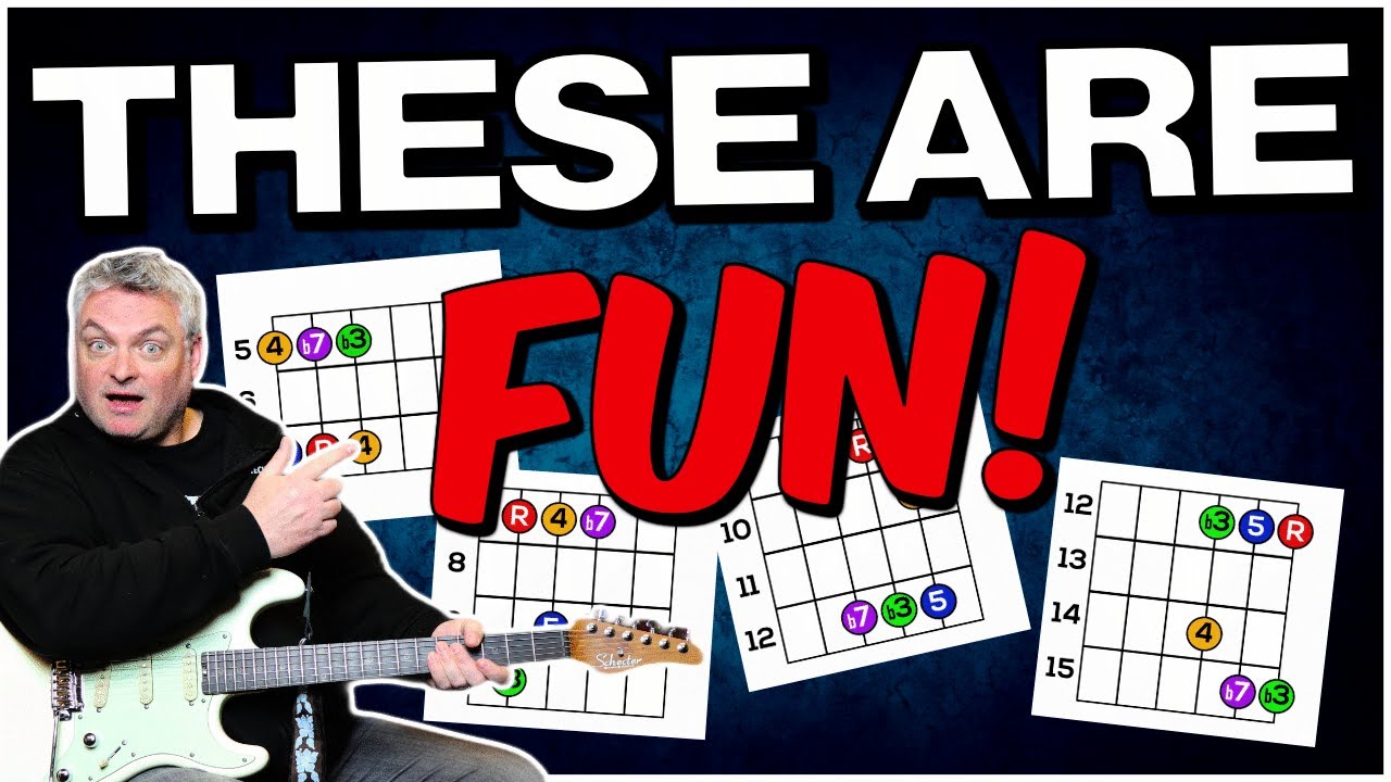 6 Note Trick For Epic Guitar Scale Runs in E Minor Pentatonic