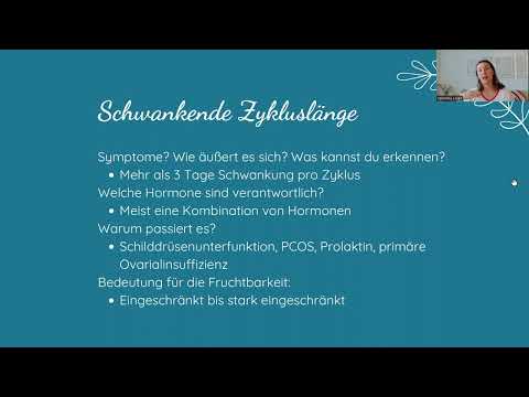 Schwankende Zykluslänge