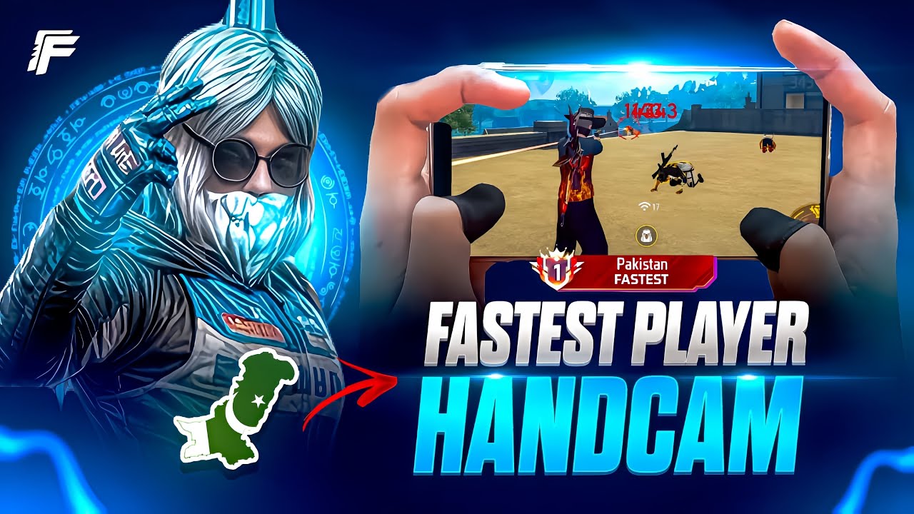 HANDCAM🔥 PAKISTAN FASTEST MOBILE PLAYER HANDCAM REVEALED 🤯 