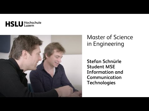 Master of Science in Engineering an der Hochschule Luzern