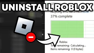 How To Remove ROBLOX | Quick & Easy
