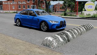 Cars vs Massive Speed Bumps #27 – BeamNG JO Games screenshot 5
