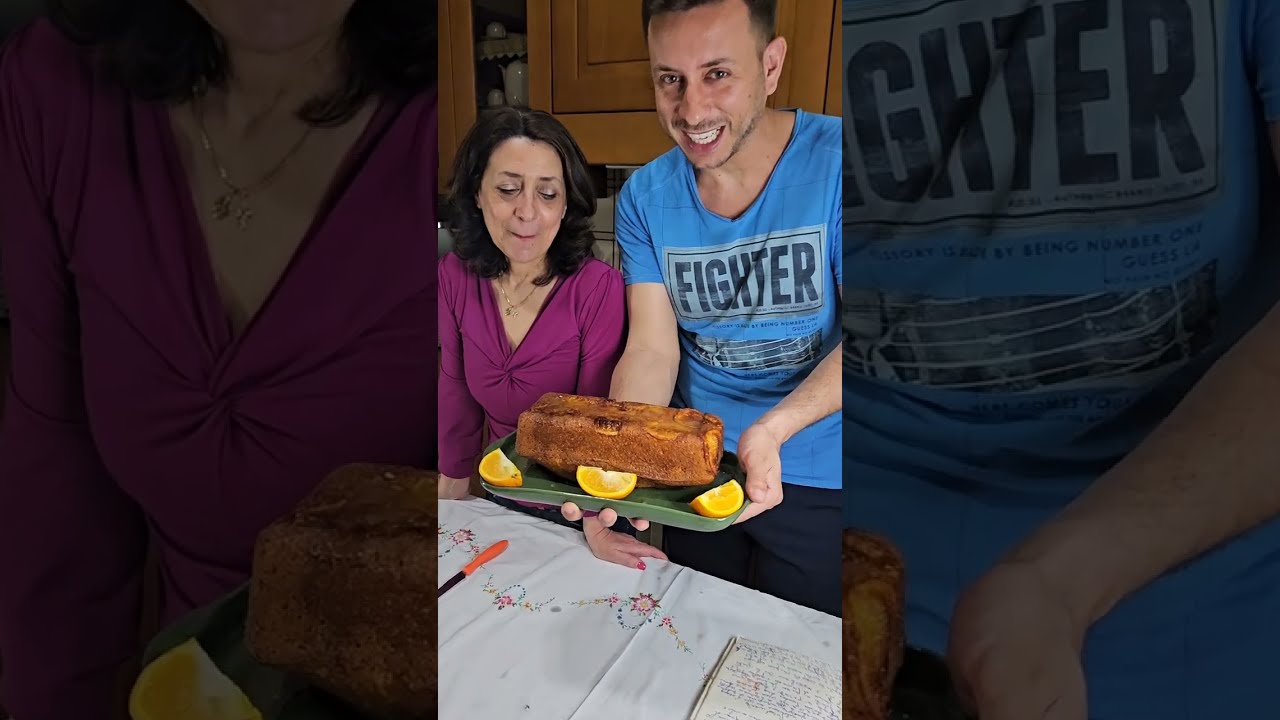 Il pan d'arancio, dolce tipico siciliano