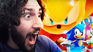 BIGGEST SONIC TAKEOVER! Sonic Superstars & Sonic Frontiers Update 3 REACTION