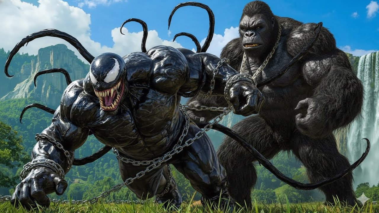 King Kong vs Venom Full Movie | KONG Final Battle 4K HD