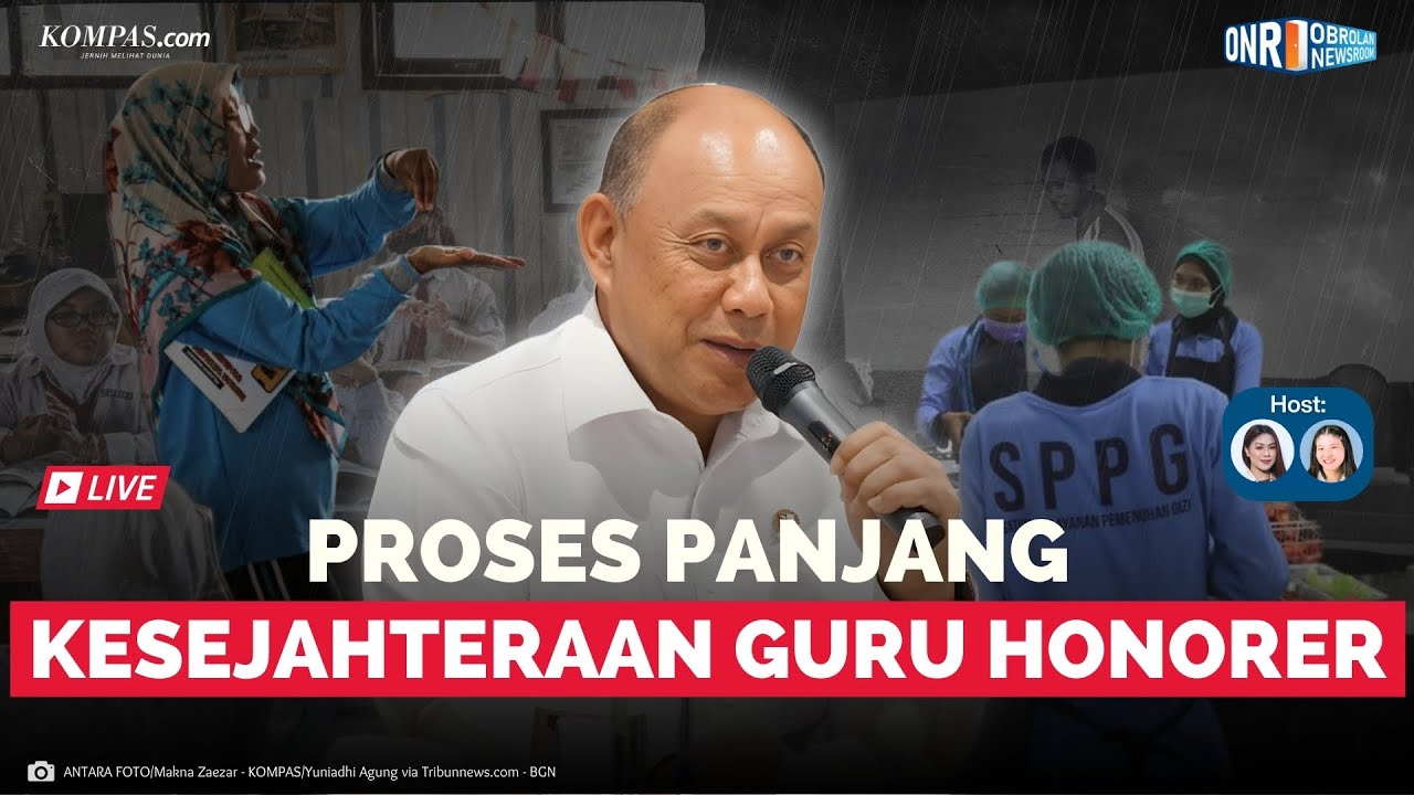 🔴LIVE 32 Ribu Pegawai SPPG Diangkat PPPK, Bagaimana Nasib Guru Honorer? | Obrolan Newsroom